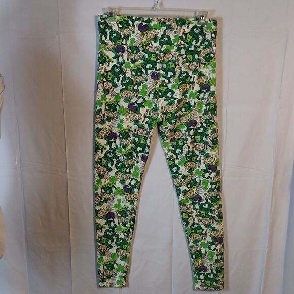LuLaRoe Leprechaun St Patrick's Day Leggings - Picture 3 of 6